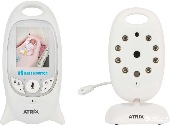 Видеоняня Atrix Baby Supervision VB601 Белая (AVB601w) - Фото 4 Видеоняня Atrix Baby Supervision VB601 Белая (AVB601w) - изображение 4