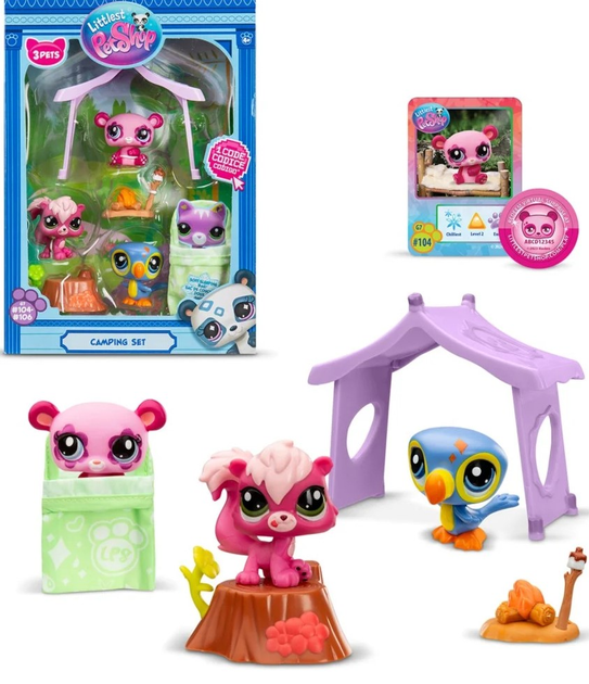 Ігровий набір Littlest Pet Shop Camping Set (0885561005745) - зображення 2