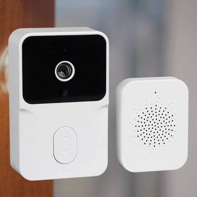 Відеодзвінок Wi-Fi Mini Doorbell M6. розумний акумуляторний дзвінок, бездротовий, дверний, білий (M6-5698) - зображення 4