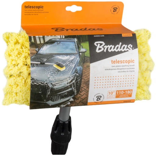 Щітка автомобільна Bradas 25 см із телескопічним держаком 135-250 см (ESQ2355) - зображення 3