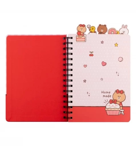 Блокнот YES А5 80 аркушів Line Friends Delicious (151776) - Фото 2 Блокнот YES А5 80 аркушів Line Friends Delicious (151776) - изображение 2