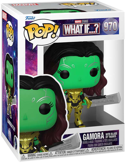 Фігурка Funko Pop! Marvel What If S3 Гамора з клинком Таноса 58651 (889698586511) - зображення 1