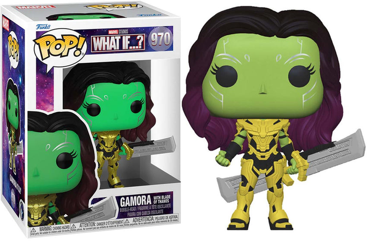 Фігурка Funko Pop! Marvel What If S3 Гамора з клинком Таноса 58651 (889698586511) - зображення 2