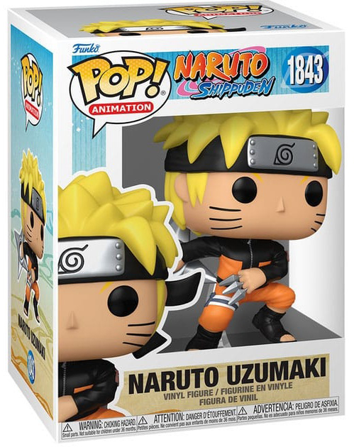 Фігурка Funko Pop! Animation Naruto Shippuden Naruto Uzumaki with Kunai & Shuriken 83804 (889698838047) - зображення 1