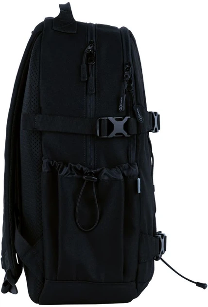 Рюкзак GoPack Education Teens 46x30x15 см 20 л Чорний (GO25-186L-1) - Фото 4 Рюкзак GoPack Education Teens 46x30x15 см 20 л Чорний (GO25-186L-1) - зображення 4