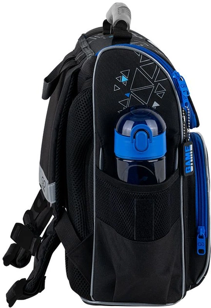 Рюкзак школьный каркасный GoPack Education Play The Game 34x26x13 см 11 л Черный (GO25-5001S-5) - изображение 5