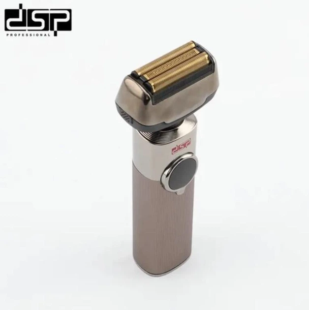 Аккумуляторная электробритва для бритья лица с USB, IPX5 и LED-дисплеем DSP DSP-60173 Pro Серый - изображение 3