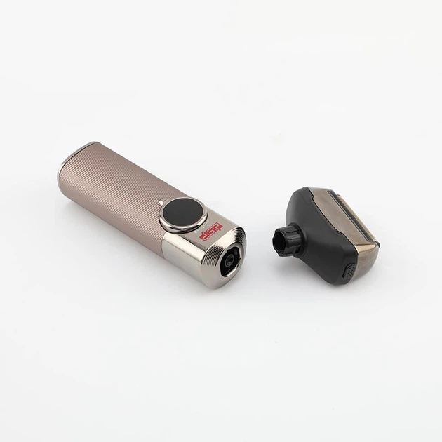 Аккумуляторная электробритва для бритья лица с USB, IPX5 и LED-дисплеем DSP DSP-60173 Pro Серый - изображение 8