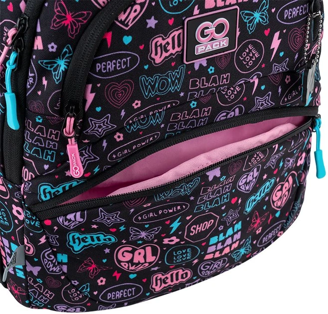 Рюкзак шкільний GoPack Education Girl Power 39x29.5x12 см 17 л (GO25-175M-1) - зображення 9
