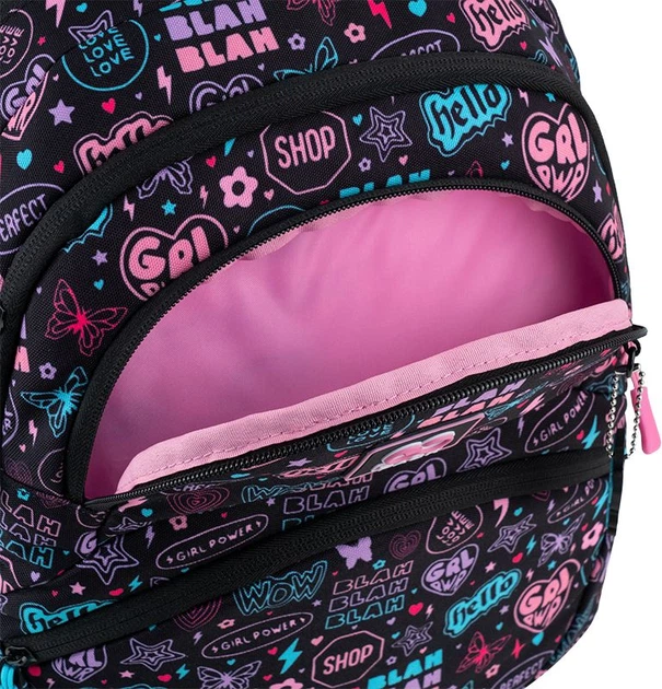 Рюкзак шкільний GoPack Education Girl Power 39x29.5x12 см 17 л (GO25-175M-1) - зображення 10
