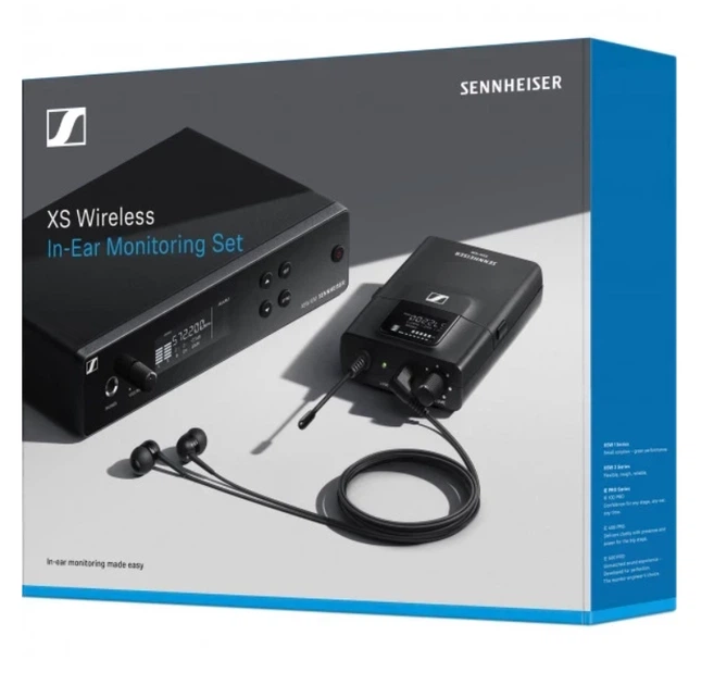 Система персонального моніторингу Sennheiser XSW IEM SET (E) - Фото 7 Система персонального моніторингу Sennheiser XSW IEM SET (E) - зображення 7
