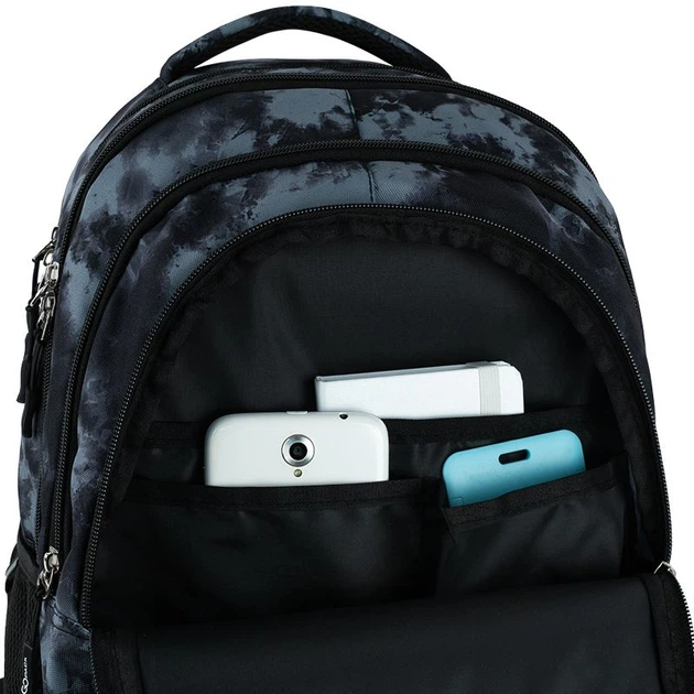Рюкзак шкільний GoPack Teens 44x32x18 см 19 л Чорний (GO25-162L-4) - зображення 10