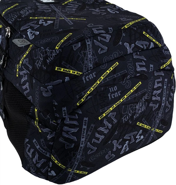 Рюкзак шкільний GoPack Teens 44x32x18 см 19 л Чорний (GO25-162L-5) - зображення 8