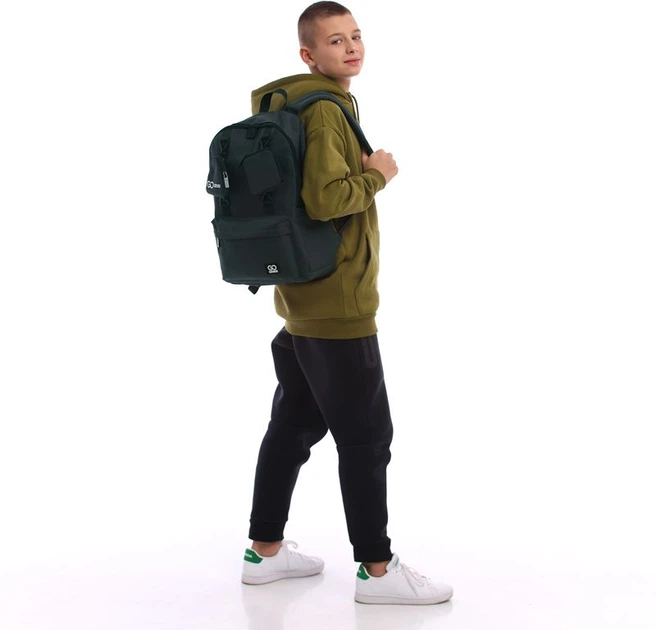 Рюкзак GoPack Education Teens 45x29x11.5 см 19 л Сірий (GO25-178L-1) - зображення 16