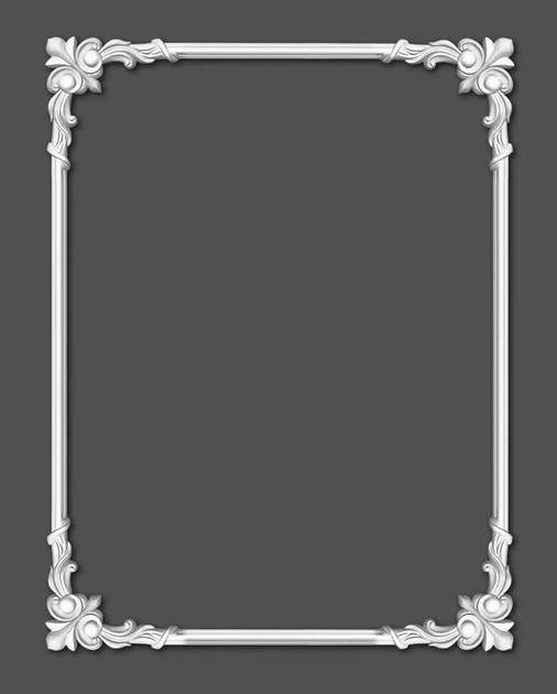 Угловой полиуретановый элемент Grand Decor HCR 501-3 - изображение 4