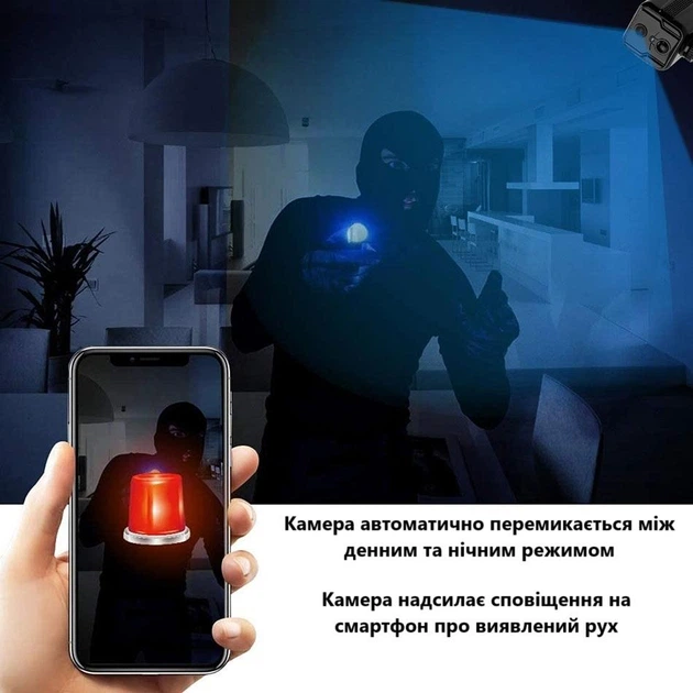 IP Миникамера Camsoy T9 с поддержкой 4G Sim-карты удаленный просмотр тепловой датчик движения PIR ночная запись - изображение 4