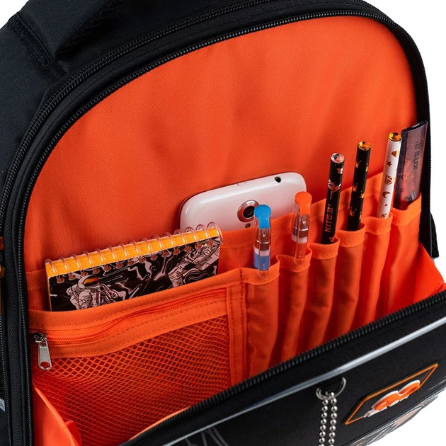 Рюкзак школьный полукаркасный GoPack Education It's a Goal Time 34.5x26x12.5 см 12 л Черный (GO25-165S-3) - Фото 15 Рюкзак школьный полукаркасный GoPack Education It's a Goal Time 34.5x26x12.5 см 12 л Черный (GO25-165S-3) - изображение 15