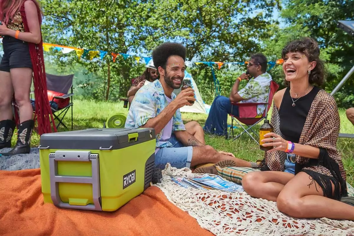 Холодильник акумуляторний мобільний Ryobi ONE+ RY18CB23A-0 18В/220В/12В 23 л 2хUSB +20...-20°С без АКБ і ЗП (5133006103) - зображення 8