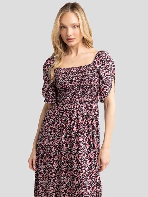 Sukienka damska midi letnia Big Star Bler 000 L Wielobarwna (5900714838935) - obraz 5