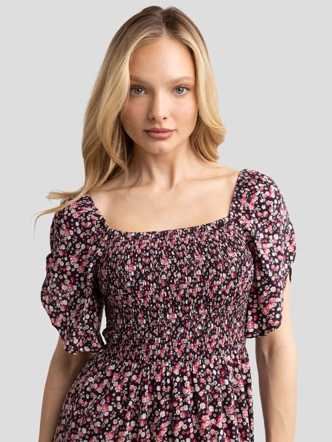 Sukienka damska midi letnia Big Star Bler 000 L Wielobarwna (5900714838935) - obraz 6