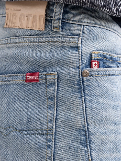 Jeansy regular fit męskie Big Star Colt 123 W30L30 Błękitne (5900714840112) - obraz 6