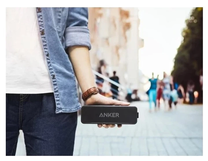 Портативна колонка Anker SoundCore 2, Black, Bluetooth, 12W, 24H, 4400mAh, IPX7, AUX - зображення 6