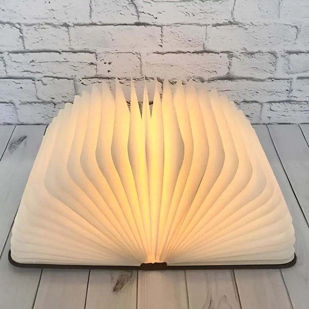 Настільна лампа книга (10×9×2,2см), від USB / Світильник / Світлодіодний нічник ADB-2231 (L) - зображення 5
