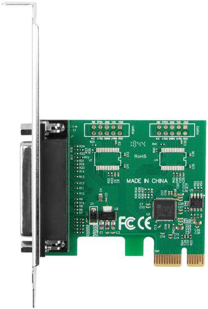 Karta rozszerzeń Lanberg PCI-Express X1 1x LPT 25Pin Low profile (PCE-LPT-001) - obraz 3