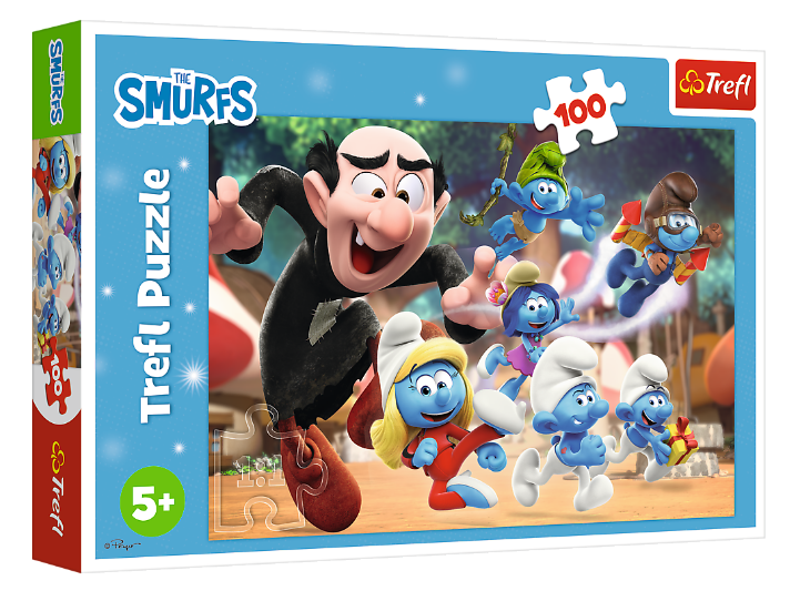 Пазли Навчання тата Смурфа. Papa Smurf's lessons (100 ел.) 16481 (Trefl) - Фото 1 Пазли Навчання тата Смурфа. Papa Smurf's lessons (100 ел.) 16481 (Trefl) - изображение 1