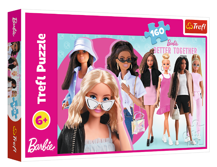 Пазл Разом краще. Барбі. Barbie and her world (160 ел.) 15419 (Trefl) - Фото 1 Пазл Разом краще. Барбі. Barbie and her world (160 ел.) 15419 (Trefl) - зображення 1