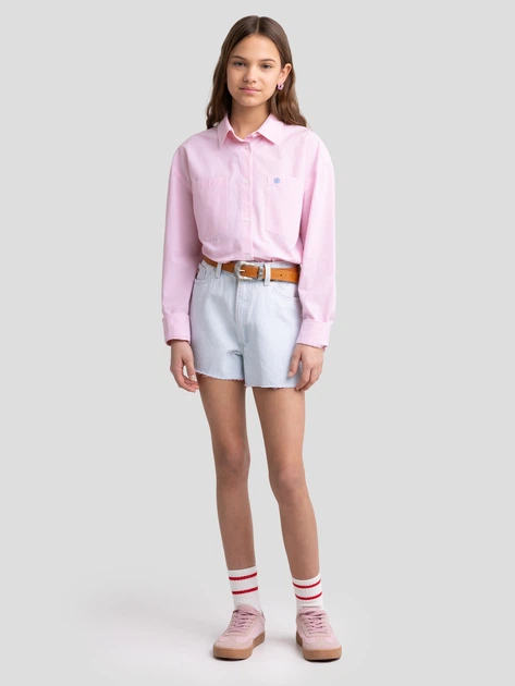 Koszula młodzieżowa dla dziewczynki Big Star Mialia 601 152 cm Różowa (5900714836993) - obraz 3