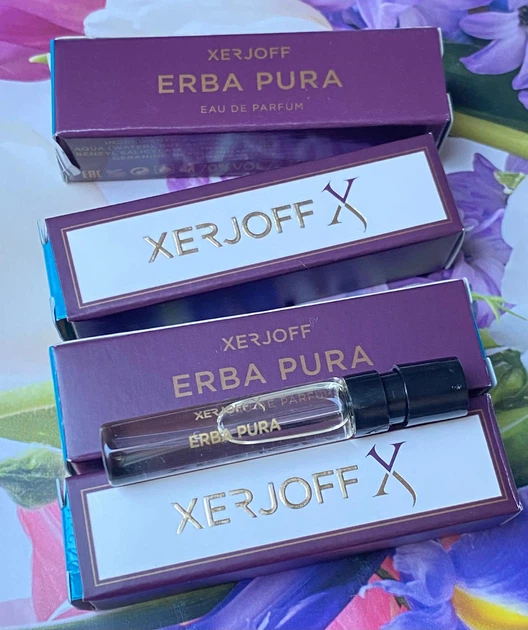 Парфумована вода унісекс Xerjoff Erba Pura 2 ml - Фото 3 Парфумована вода унісекс Xerjoff Erba Pura 2 ml - изображение 3