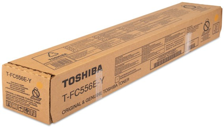 Тонер-картридж Toshiba T-FC556EY Yellow (6AK00000461) - зображення 1