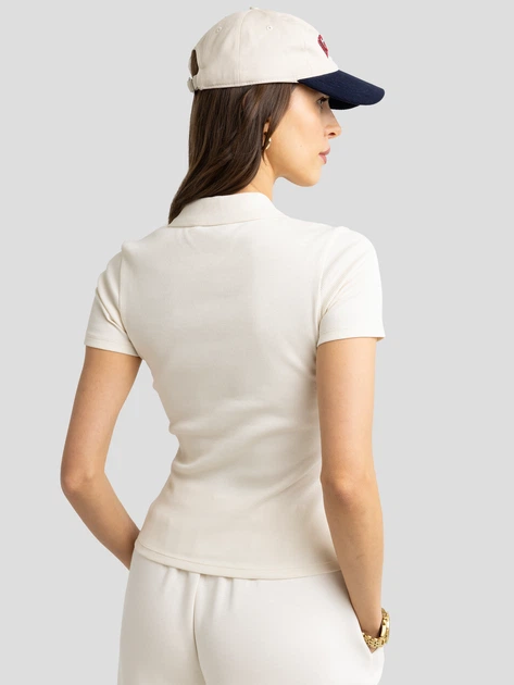 Koszulka polo damska Big Star Rafaela 103 L Biała (5900714838270) - obraz 2