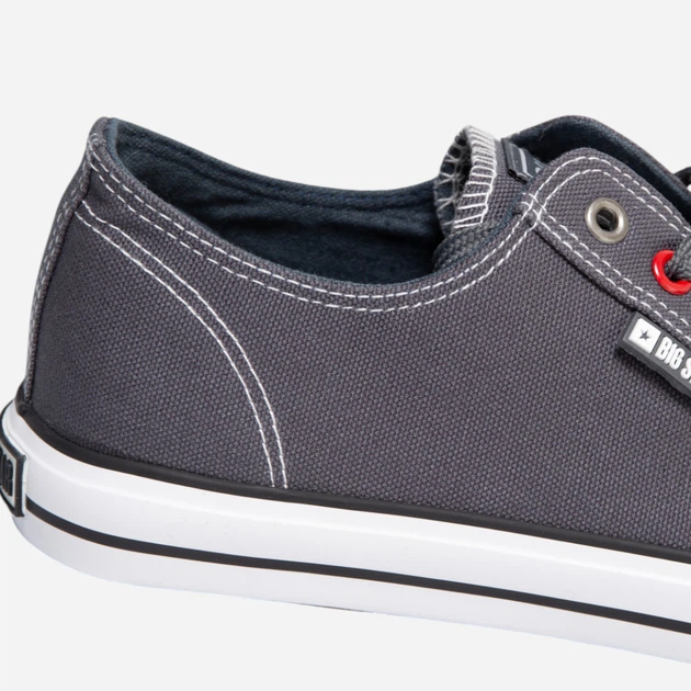 Trampki męskie Big Star Rr174307 903 44 Szare (5900714853549) - obraz 6