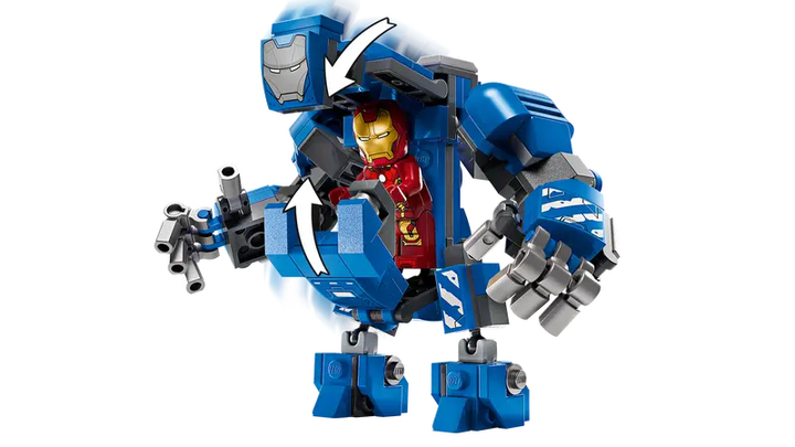 Конструктор LEGO Super Heroes Marvel Iron Man's Laboratory: Hall of Armor 384 елементів (76315) - зображення 7