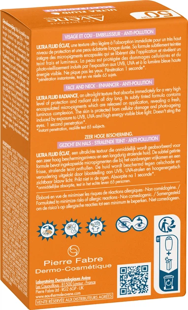 Fluid przeciwsłoneczny Avene SPF 50+ 50 ml (3282770397697) - obraz 4