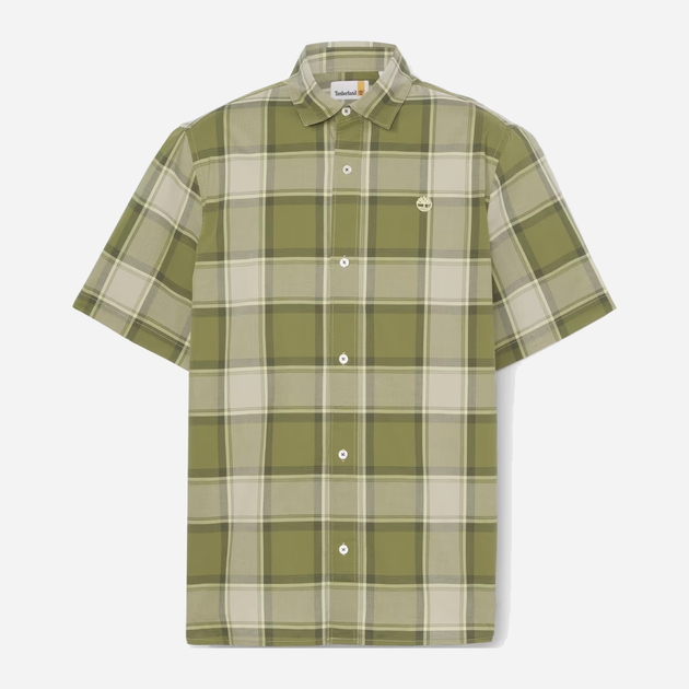 Koszula męska bawełniana Timberland TB0A5QXP XXL Zielona (197063673132) - obraz 4