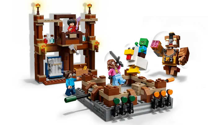 Конструктор LEGO Minecraft Woodland Mansion Fighting Ring 491 елемент (21272) - зображення 4