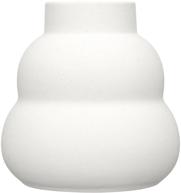 Wazon Giftdecor Wide ceramiczny bąbelkowy kształt biały 21 cm (8430852942227) - obraz 2