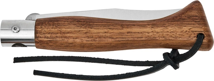 Ніж Main Knives "Italian line" 95 mm Blade Walnut Wood PU Loop Brown (13440010) - Фото 4 Ніж Main Knives "Italian line" 95 mm Blade Walnut Wood PU Loop Brown (13440010) - зображення 4
