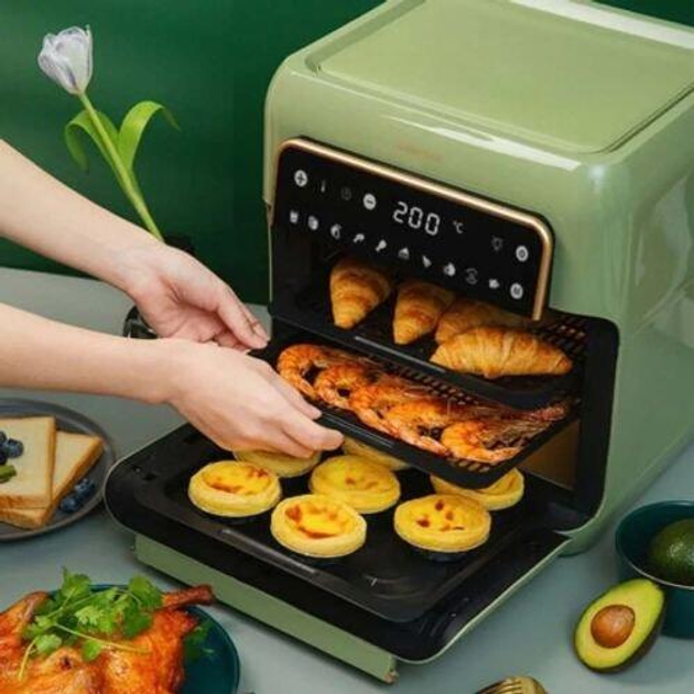 Мультипіч Xiaomi Onemoon OA9 Air Fryer Зелена (6972351242238) - зображення 3