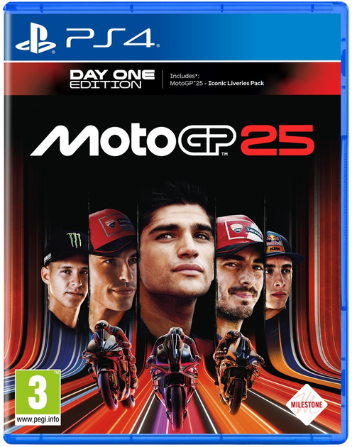 Гра PS4 MotoGP 25 Day One (диск Blu-ray) (8056216170701) - зображення 1