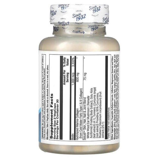 Колаген KAL Clinical Youth Collagen I&III 600 mg 60 vcaps (1086-2023-10-3155) - зображення 2
