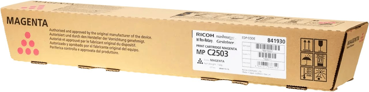 Toner Ricoh MP C2503 Magenta (841930) - obraz 1