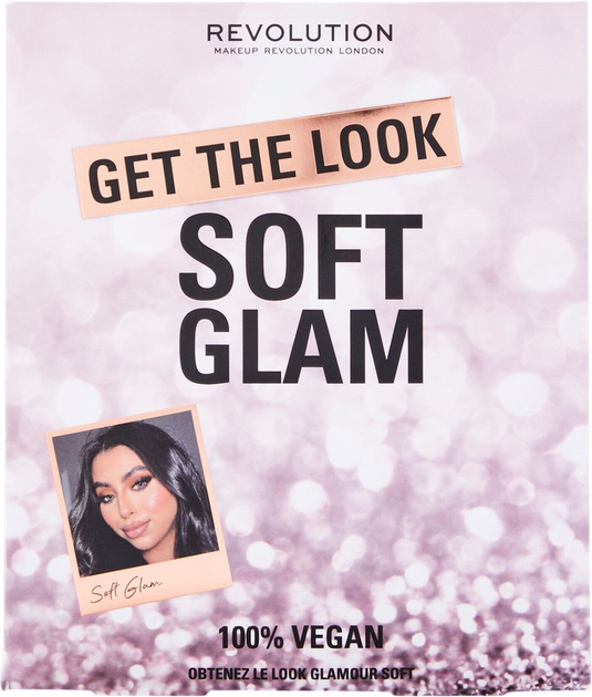 Набір для макіяжу Makeup Revolution Get The Look Палітра з 9 тіней 9 г + Палітра рум'ян 4 г + Олівець для очей 1.15 г + Основа під тіні 15 мл + Туш для вій 8 г + Помада 3.5 г + Підводка для губ 1.15 г (5057566639972) - зображення 3