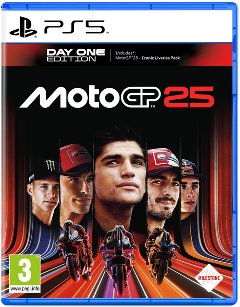 Gra PS5 MotoGP 25 Day One (płyta Blu-ray) (8056216170107) - obraz 1