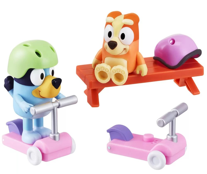 Набір Moose Bluey & Bingo's Scooter Fun (0630996130858) - зображення 3
