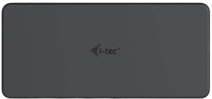 i-tec USB 3.0 / USB-C / Thunderbolt 3 Professional Dual 4K Display Docking Station Generation 2 + Power Delivery 100W (CADUAL4KDOCKPD2) - obraz 4