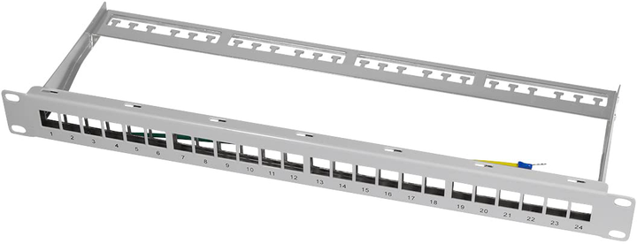 Patch panel LogiLink 19'' 24-ports 1U (4052792026924) - obraz 3